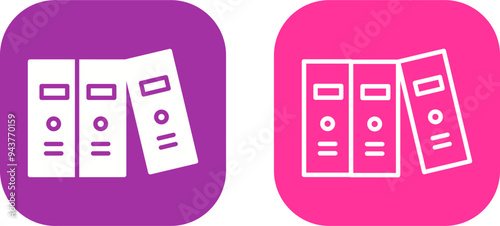 Binder Vector Icon