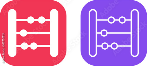 Abacus Vector Icon
