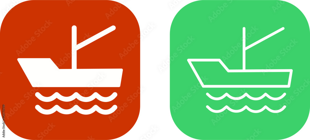 Ship Vector Icon
