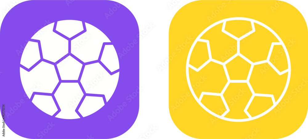 Obraz premium Soccer Vector Icon