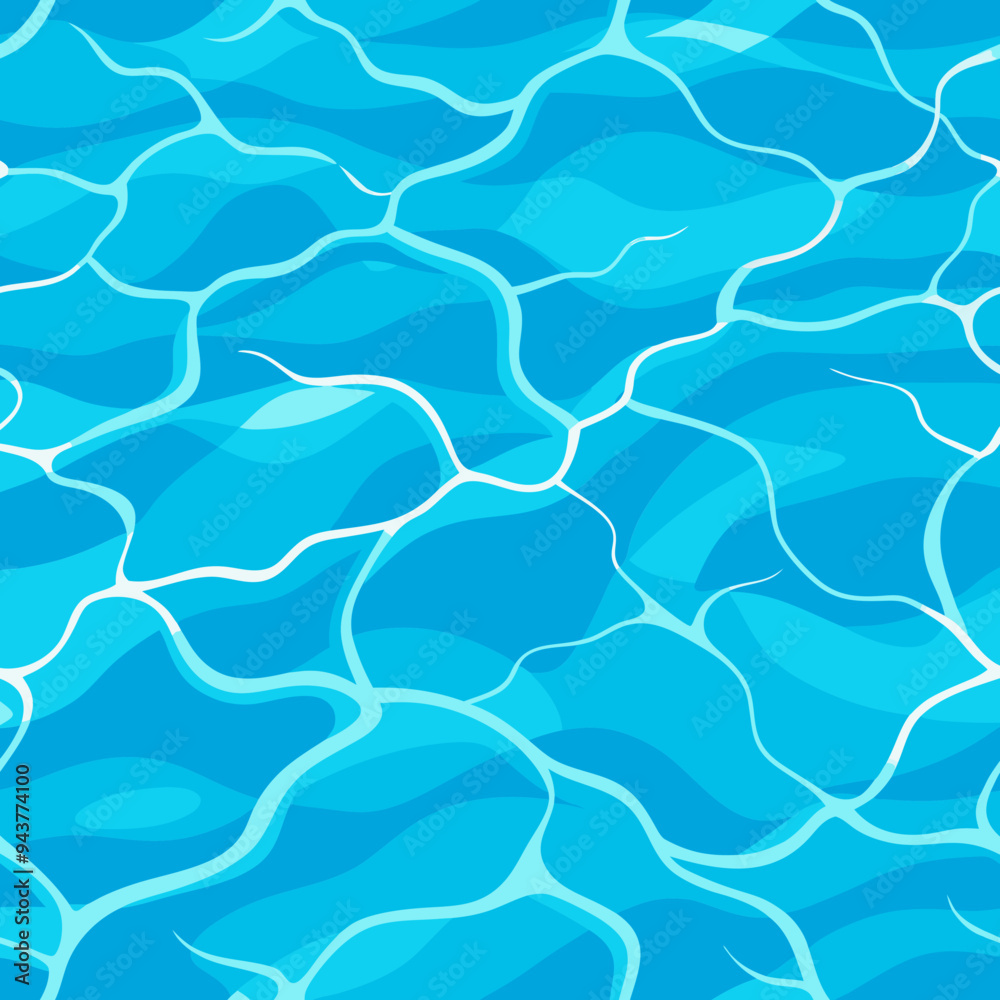 Obraz premium blue water background