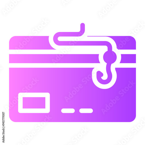 debit card gradient icon