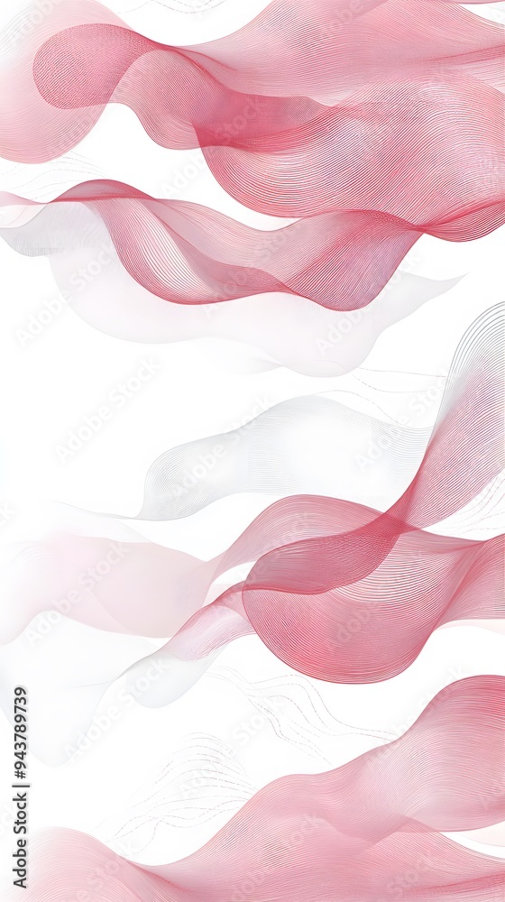 Pink Radio Frequency Waves on White Background, Abstract Image, Texture, Pattern, Wallpaper, Cover and Screen of Smartphone, Cell Phone, Computer, Laptop, 9:16 and 16:9 Format Pink Radio Frequency Waves on White Background, Abstract Image, Texture, Pattern, Wallpaper, Cover and Screen of Smartphone, Cell Phone, Computer, Laptop, 9:16 and 16:9 Format