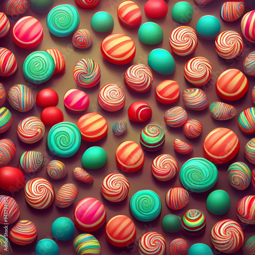 heart shaped candy