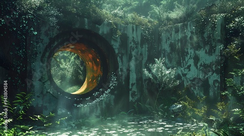 Mysterious Forest Portal.