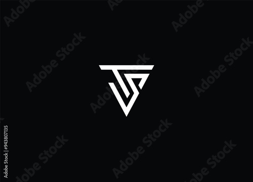Free Download TS letter initial logo design and modern logo design - GFXLoad