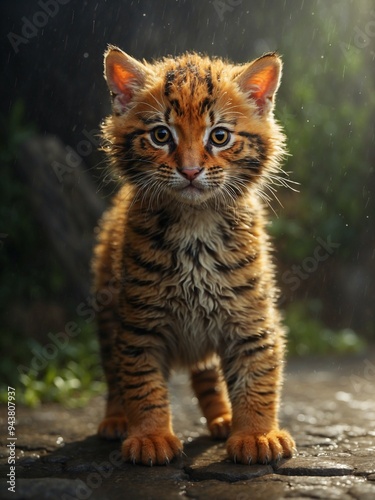 baby tiger photo