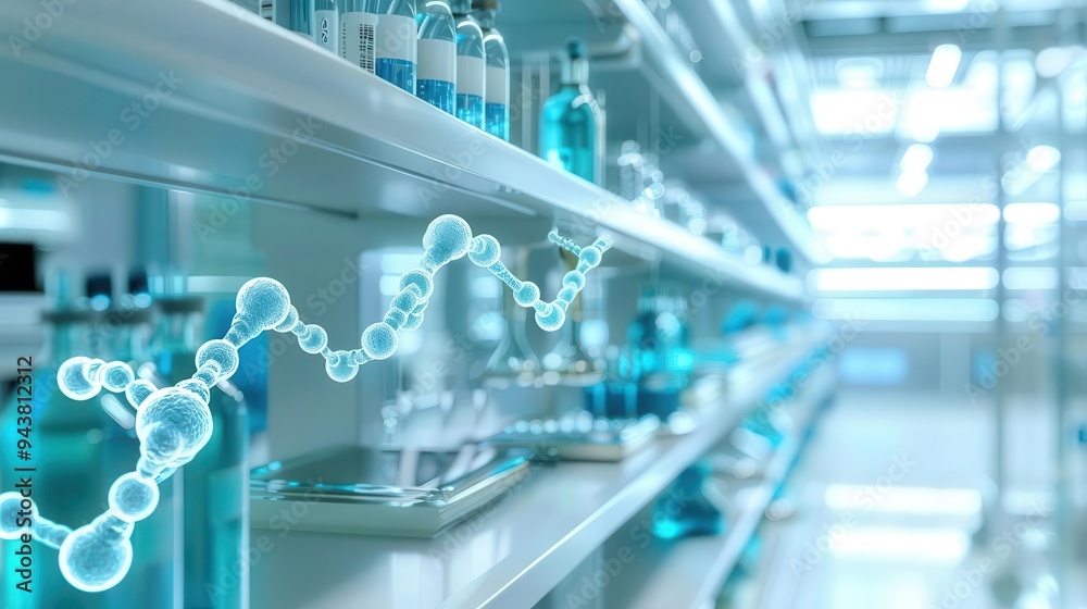 Biotech lab pioneering molecular health solutions, Molecular Innovation Health, biotechnological innovation