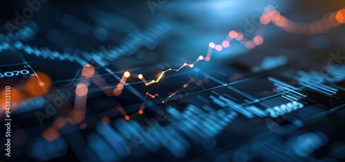 Abstract Stock Market Visualization