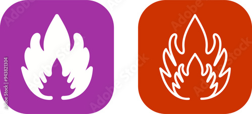 Flammable Material Vector Icon