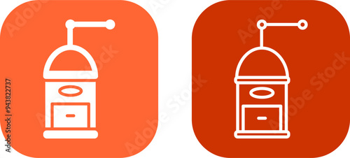 Coffee Grinder Vector Icon