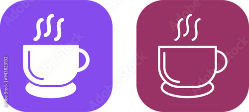 Hot Coffee Vector Icon