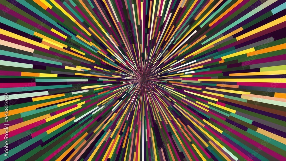 Colorful Abstract Striped Background Illustration Colorful Abstract Striped Background Illustration