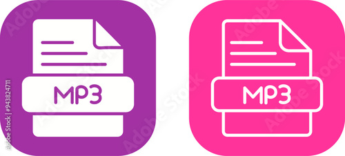 MP3 Vector Icon
