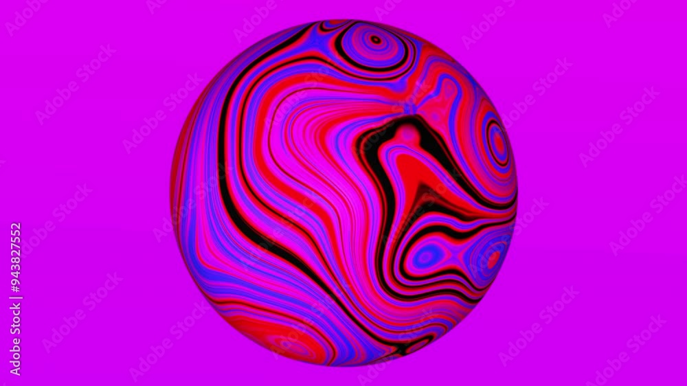 purple background red blue and black color texture with beautiful swirling pattern. 3D Animation purple background red blue and black color texture with beautiful swirling pattern. 3D Animation