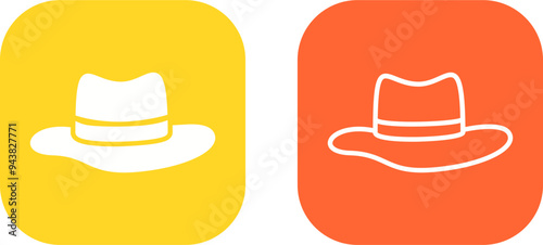Hat V Vector Icon