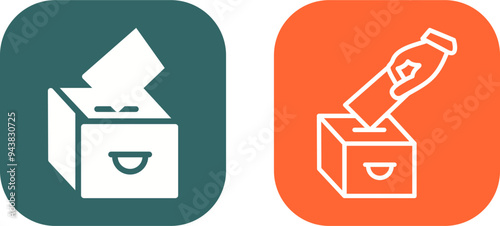 Casting Vote Vector Icon