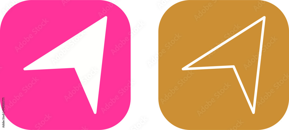 GPS Service Vector Icon GPS Service Vector Icon
