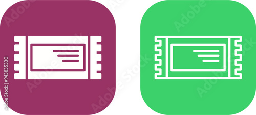 Tickets Vector Icon
