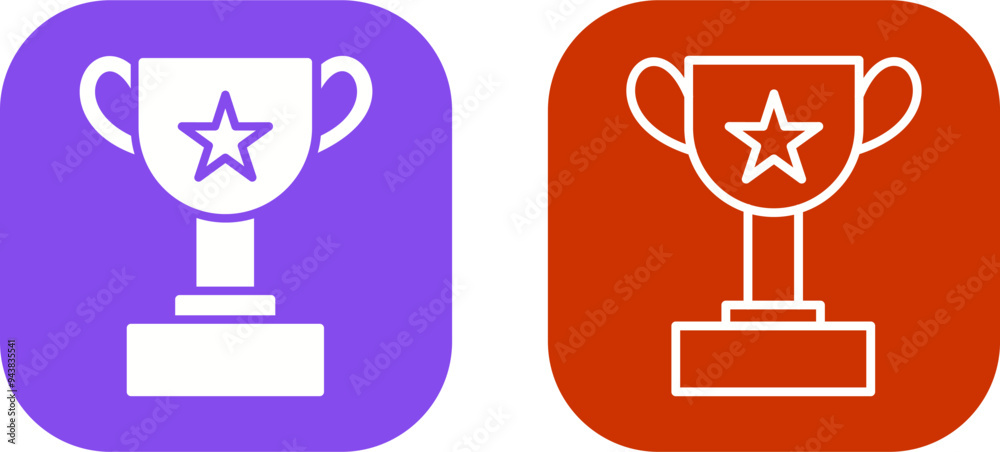 Trophy Vector Icon Trophy Vector Icon