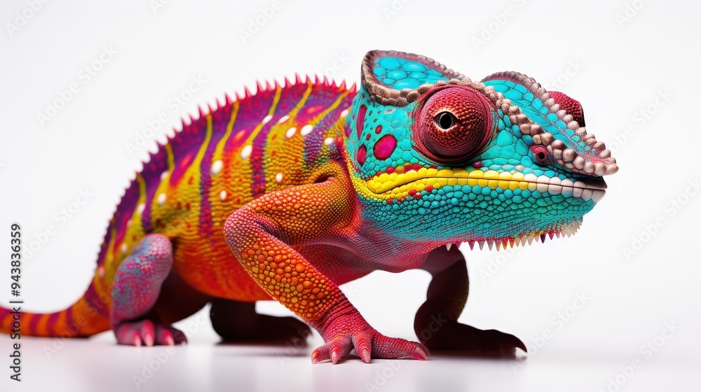Fototapeta premium Colorful Chameleon