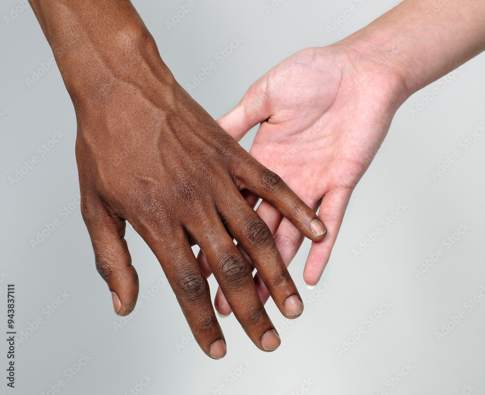 Couple Touching Hands Couple Touching Hands
