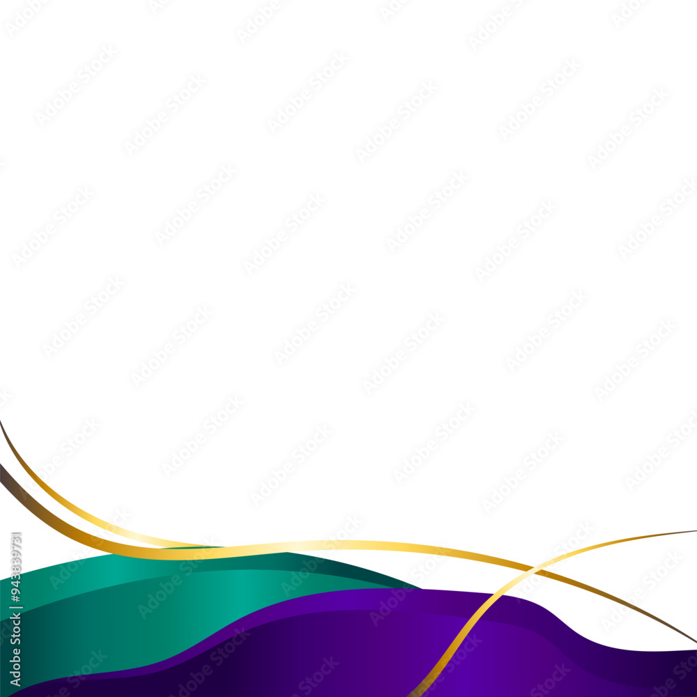 ABSTRACT WAVY FOOTER DECORATION ABSTRACT WAVY FOOTER DECORATION