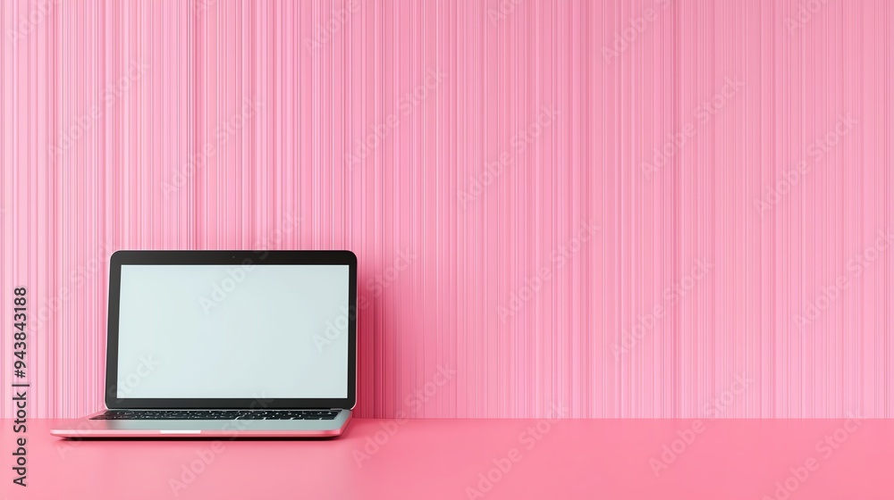 Digital marketing, online ads on laptop screen, 3D illustration Digital marketing, online ads on laptop screen, 3D illustration