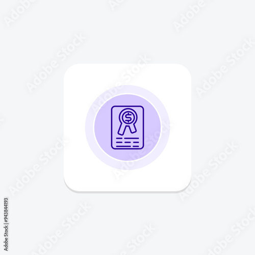 Merit Bonus icon, bonus, reward, recognition, incentive, editable vector, pixel perfect, illustrator ai file