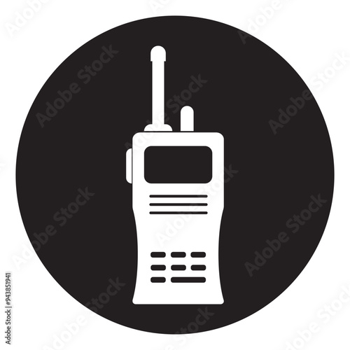 walkie talkie logo design