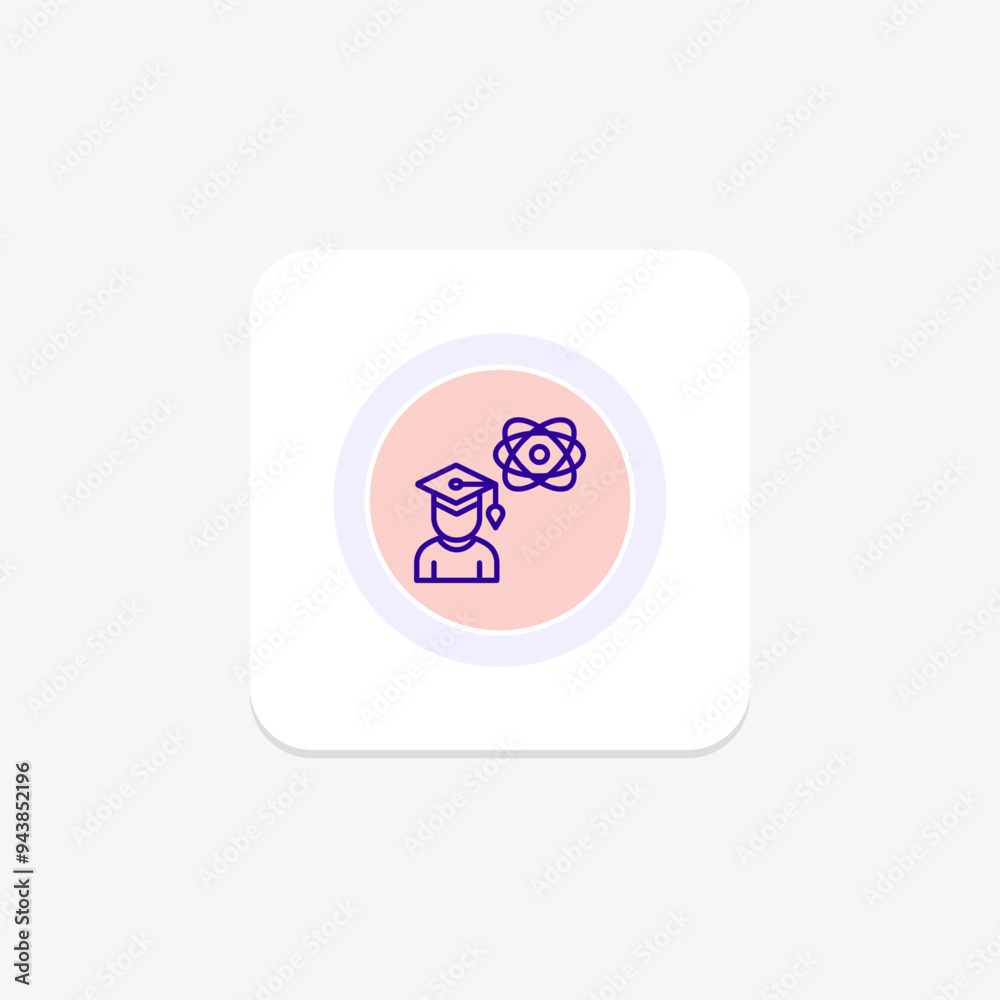 Classroom Genius icon, genius, creative, learning, school line icon, editable vector icon, pixel perfect, illustrator ai file Classroom Genius icon, genius, creative, learning, school line icon, editable vector icon, pixel perfect, illustrator ai file