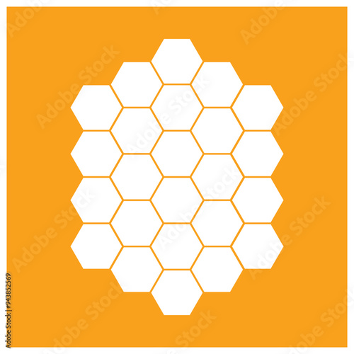 simple pure honey logo design