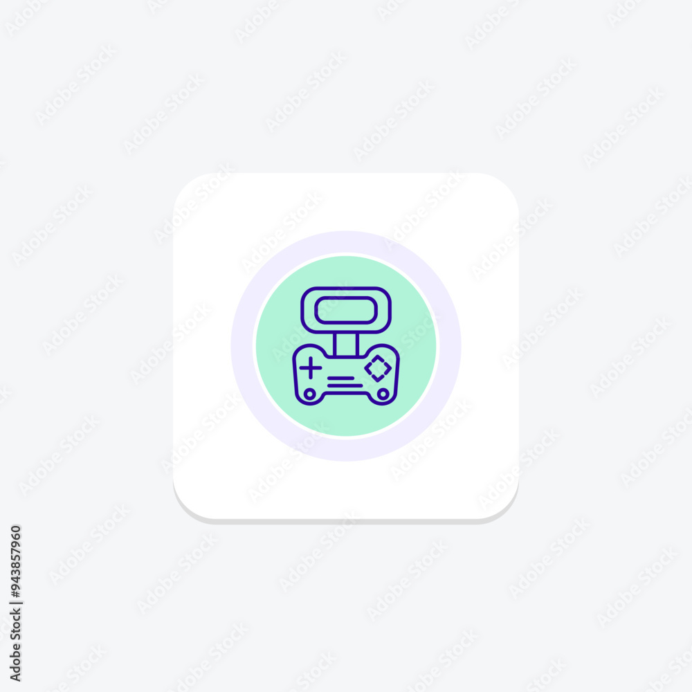 Indie Games icon, gaming, game, independent, creative line icon, editable vector icon, pixel perfect, illustrator ai file Indie Games icon, gaming, game, independent, creative line icon, editable vector icon, pixel perfect, illustrator ai file