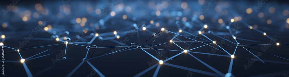 Futuristic Abstract Network Connectivity Technology Futuristic Abstract Network Connectivity Technology