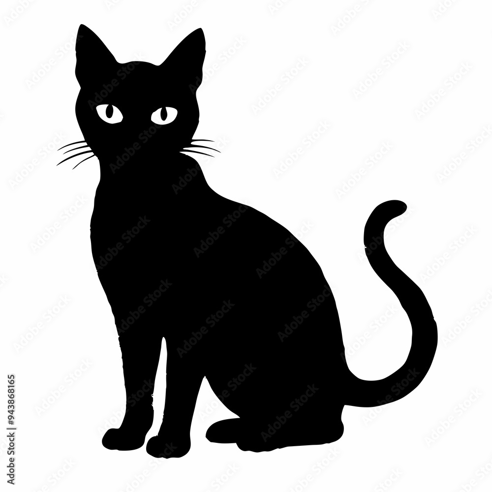 cat silhouette black vector SVG cat silhouette black vector SVG
