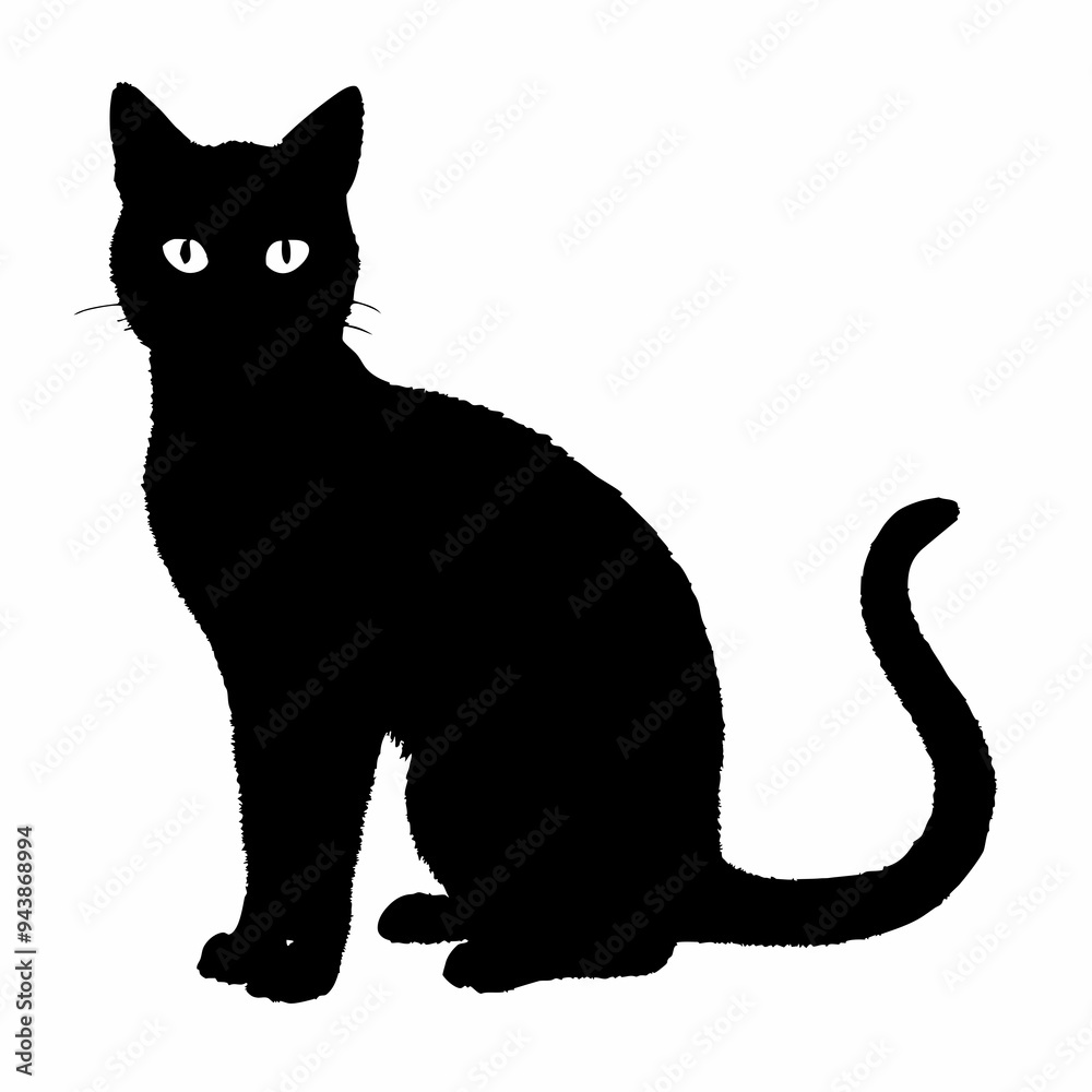 cat silhouette black vector SVG cat silhouette black vector SVG