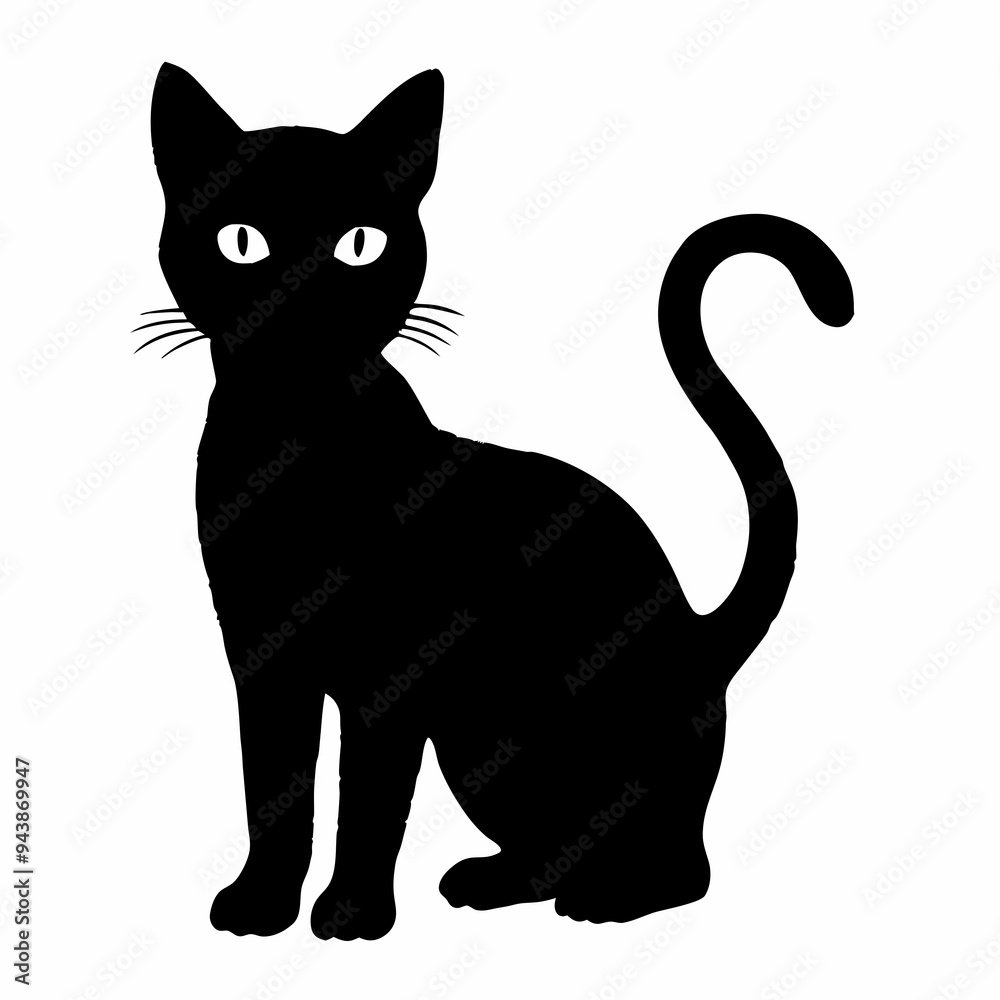 cat silhouette black vector SVG cat silhouette black vector SVG