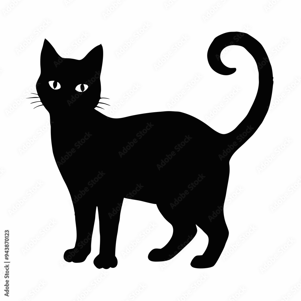 cat silhouette black vector SVG cat silhouette black vector SVG