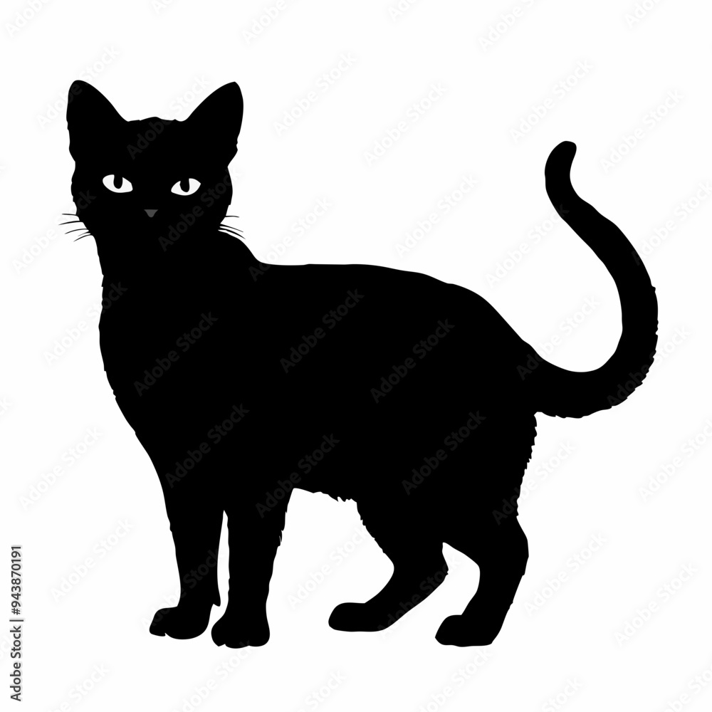 cat silhouette black vector SVG cat silhouette black vector SVG