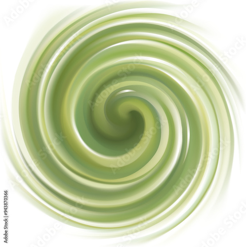 Soft mixed gel light apple avocado yellow curvy eddy tea ripple artistic fond. Fern pea swamp color creative water wavy volute fluid smooth sauce surface with space for text in glowing white center