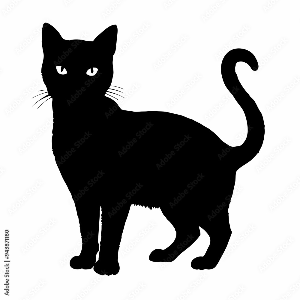 cat silhouette black vector SVG cat silhouette black vector SVG