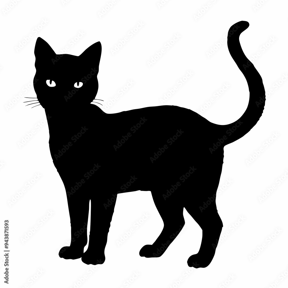 cat silhouette black vector SVG cat silhouette black vector SVG