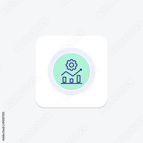 Trade Development line icon , vector, pixel perfect, illustrator file