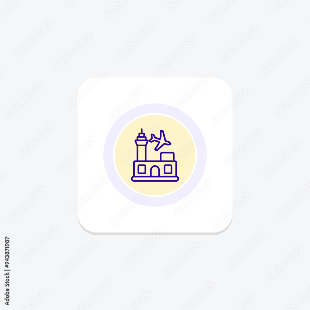 Airport icon, airports, travel airport, travel airports, international airport line icon, editable vector icon, pixel perfect, illustrator ai file Airport icon, airports, travel airport, travel airports, international airport line icon, editable vector icon, pixel perfect, illustrator ai file