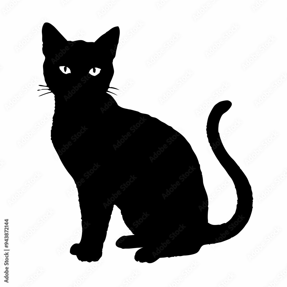 cat silhouette black vector SVG cat silhouette black vector SVG