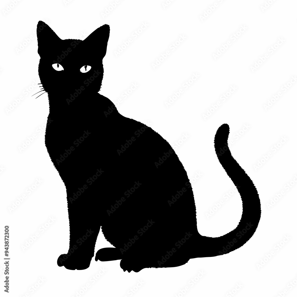 cat silhouette black vector SVG cat silhouette black vector SVG