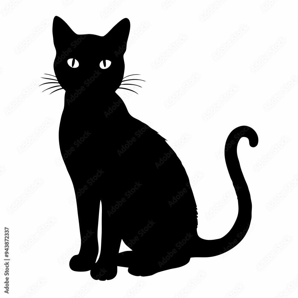 cat silhouette black vector SVG cat silhouette black vector SVG
