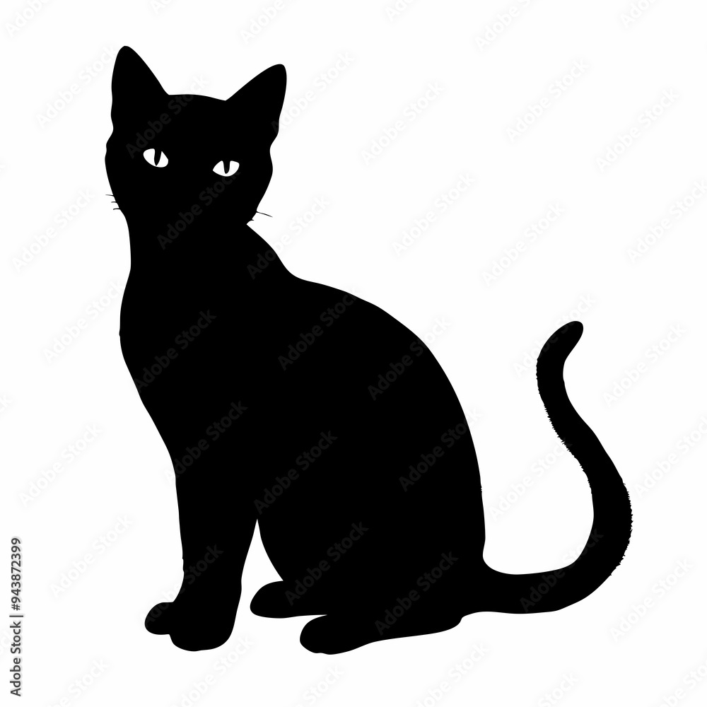 cat silhouette black vector SVG cat silhouette black vector SVG