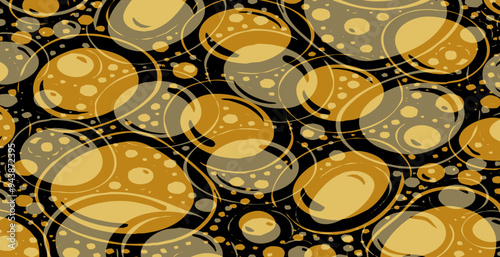 Abstract pattern. Illustration for printing on wall decorations. For use in graphics.
