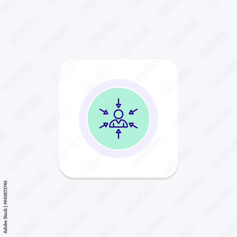 User-Centric Approach icon, approach, user, design, interface line icon, editable vector icon, pixel perfect, illustrator ai file User-Centric Approach icon, approach, user, design, interface line icon, editable vector icon, pixel perfect, illustrator ai file
